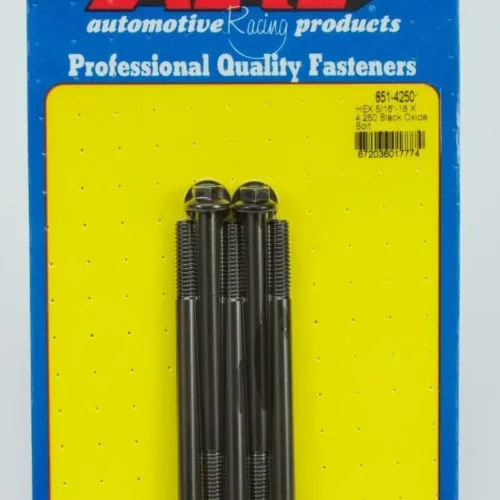 ARP (651-4250) Hex Oxide Bolt, Black