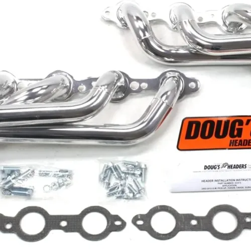 Doug’s Headers D3373 1-5/8″ 4-Tube Manifold Replacement Metallic Ceramic Coated Exhaust Header for Chevrolet Truck 5.3L 02-07