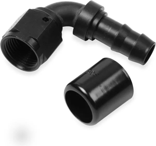 Earl's AT709111ERLP 5/8 Id 90 Deg Super-Stock Hose End, 1 Pack