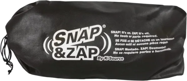 K Source Snap & Zap Custom Towing Mirror Pair for Ford F150, Black - Image 6