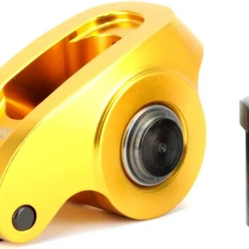 COMP Cams 19043-1 Ultra-Gold Aluminum Roller Rocker Arm with 1.6 Ratio and 3/8″ Stud Diameter for Small Block Ford