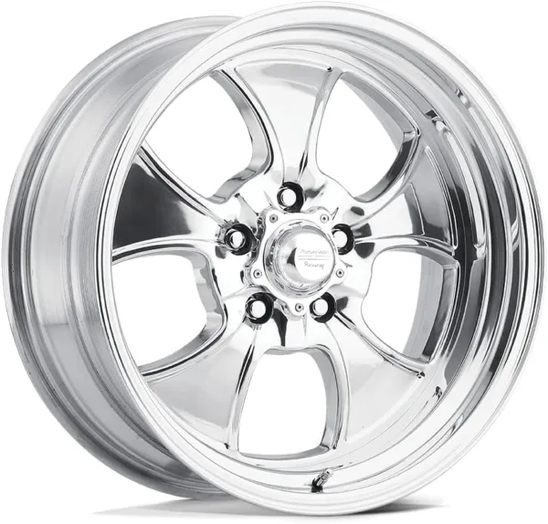 American Racing Hot Rod Hopster VN450 Polished Wheel (17x8"/5x120.7mm)