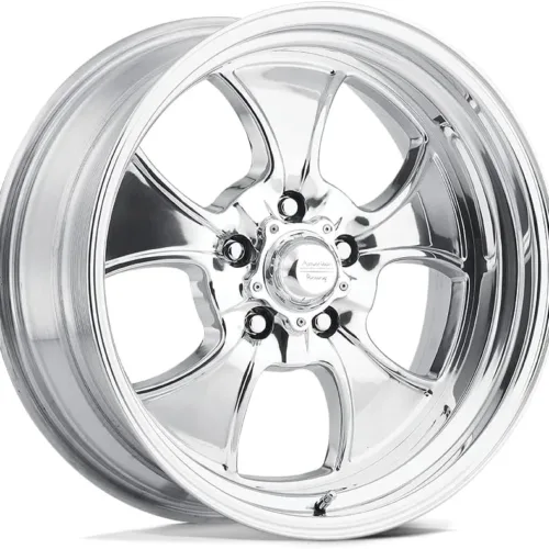 American Racing Hot Rod Hopster VN450 Polished Wheel (17×8″/5×120.7mm)