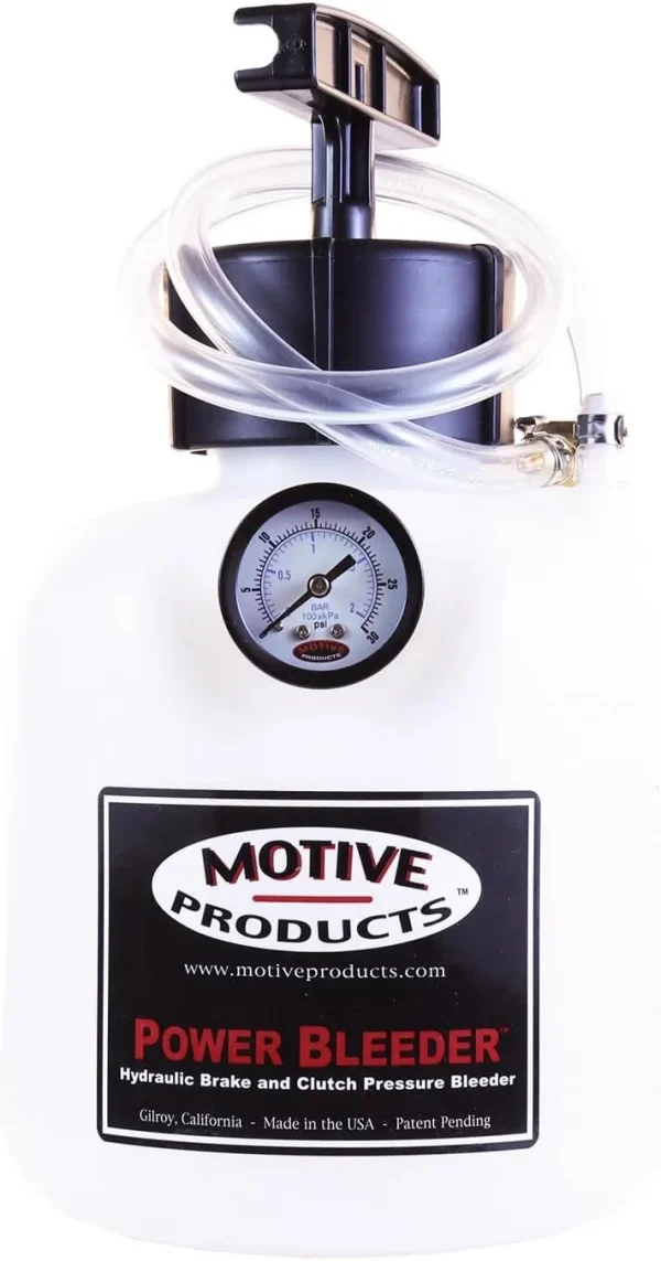 Motive Products 0117 Black Label Power Bleeder 2-Quart Tank with Hose, Extra Tubing, and Adapter, Compatible with Ford Vehicles - Image 2