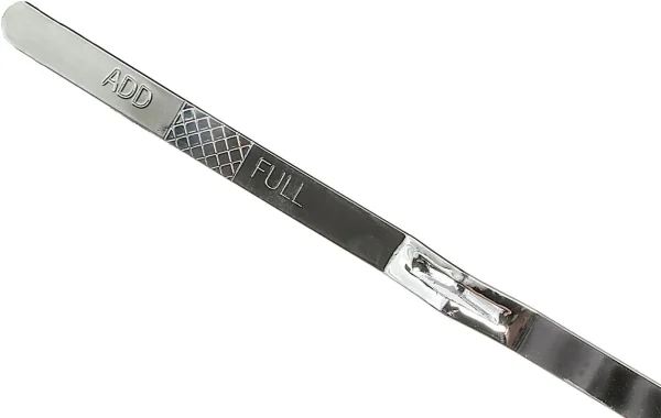 TRANS-DAPT PERFORMANCE - FORD C6 OEM REPLACEMENT CHROME TRANSMISSION DIPSTICK (8599) - Image 2