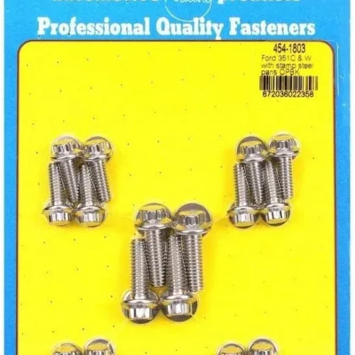 ARP (454-1803) Oil Pan Bolt Kit, Stainless Steel