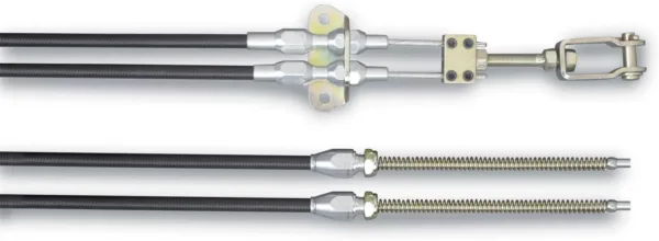 Lokar EC-80WU Black Emergency Brake Cable Kit with Housing