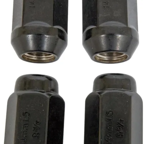 Gorilla Automotive 76147BC Dup Acorn Lug 7/8″ 14-1.50 Blk Clam