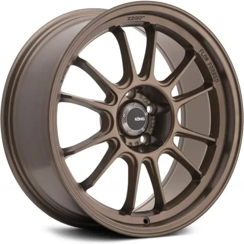 Konig Hypergram Wheels Race Bronze Aluminum (1 x 1. inches /5 x, 1 inches Offset)