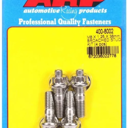 S/S Stud Kit – (4) M8 x 1.25in x 38mm