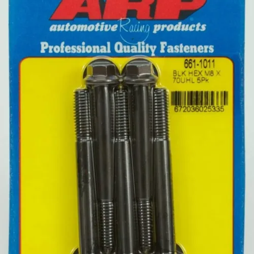 ARP (661-1011) Hex Oxide Bolt, Black