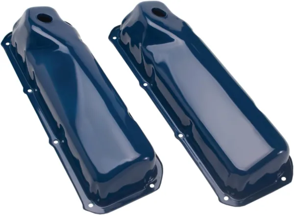 TRANS-DAPT PERFORMANCE - 351C/M,400M,BOSS 302 FORD VALVE COVERS- BLUE (8345)
