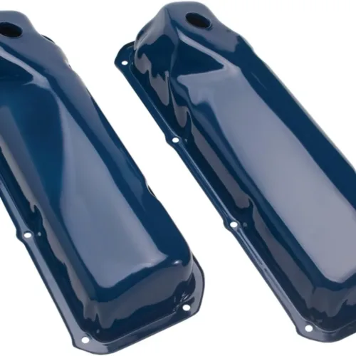 TRANS-DAPT PERFORMANCE – 351C/M,400M,BOSS 302 FORD VALVE COVERS- BLUE (8345)