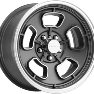 Vision 148 Shift 15x8 5x5.5" +0mm Gunmetal/Machined Wheel Rim 15" Inch