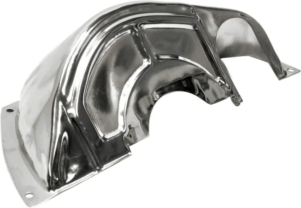 PCE by Speedmaster PCE227.1001 Fits Chevy Gm Powerglide 1962+ Flywheel Dust Cover Chrome