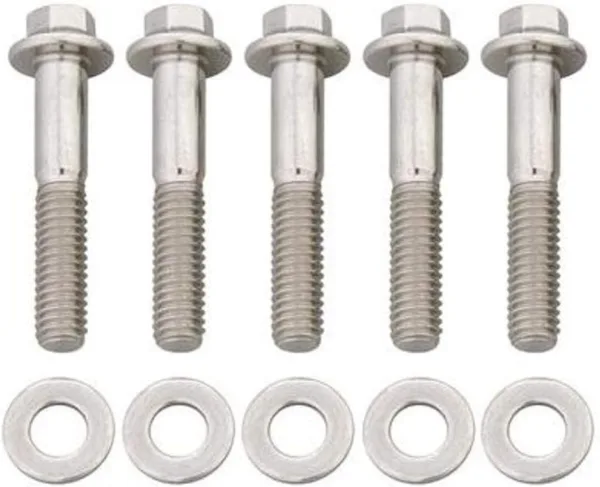 ARP 612-3250 Stainless Steel 5/16-18" RH Thread 3.250" UHL 12-Point Bolt with 3/8" Socket and Washer, (Set of 5)
