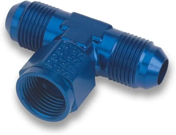 Earl's 925104ERLP -4"T" Female An Swivel On Side, 1 Pack