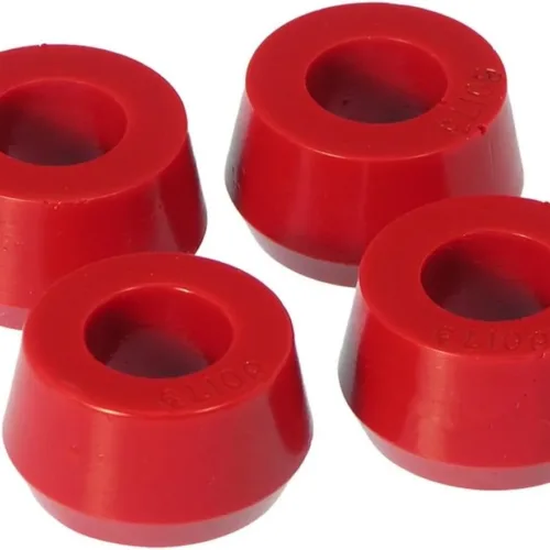 Prothane Universal Shock Bushings – Large Hourglass – 11/16 ID – Red