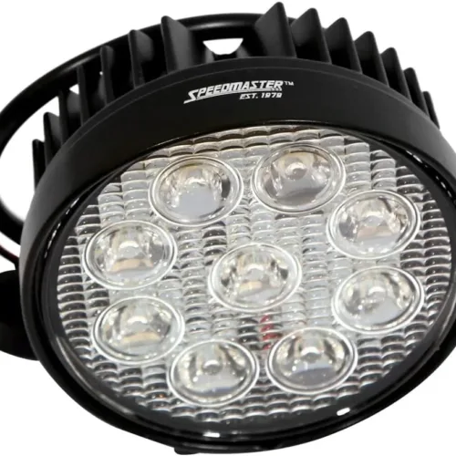 Speedmaster PCE556.1009 4″ 27W LED Work Light Round Fog Offroad Driving Lamp SUV Car Boat 4WD