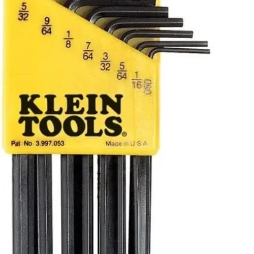 Klein Tools 9-Piece L-Style Ball-End Hex-Key Caddy Set – Metric10