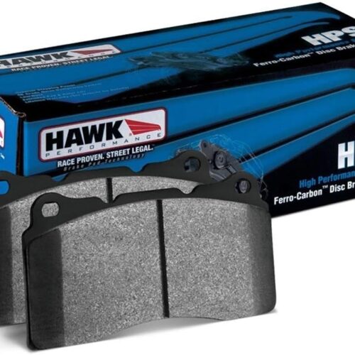 HAWK BRAKE HB432F.661 High Performance Street Front Brake Pad for 2005-2006 Saab 9-2 – 4 Piece