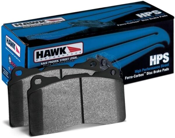 HAWK BRAKE HB432F.661 High Performance Street Front Brake Pad for 2005-2006 Saab 9-2 - 4 Piece