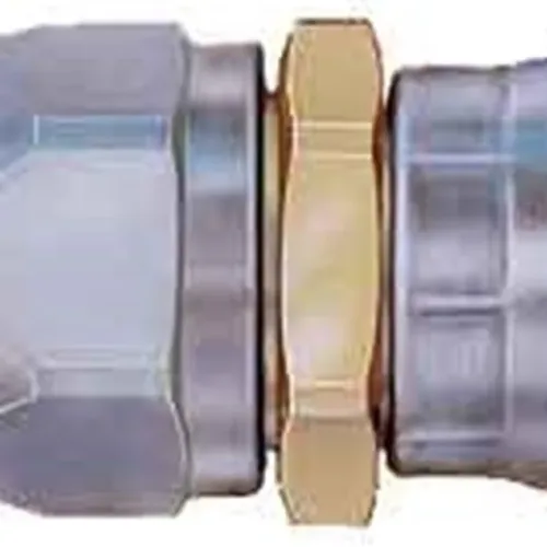 Aeroquip FBM1104 Teflon Racing Fitting Swivel -08AN Hose Size S.A.E 37 deg. Steel Bulk Packaged Teflon Racing Fitting Swivel