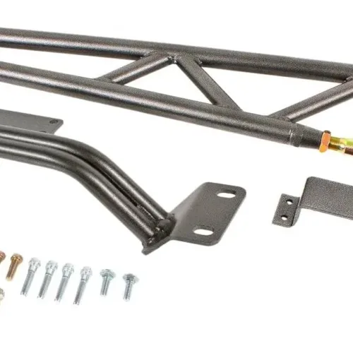 BMR Suspension TA012H Torque arm, tunnel mount, long tube headers, w/DSL Black Hammertone 1993-2002 4th Gen F-Body