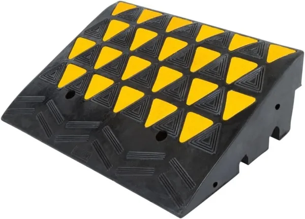 Guardian KR45R Heavy Duty Curb Ramp - 60,000 lb Support - Industrial Grade - 17.7 Inch x 7.8 Inch