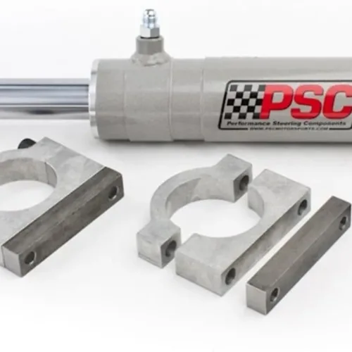 PSC Motor Sports SC2212K Full Hydraulic Cylinder 2.5 Bore x 8 Stroke x 1.5 in. Rod w/4 Flat Mounts Full Hydraulic Cylinder