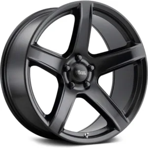 Voxx Replica HELLCAT 2 Custom Wheel - 20x10.5, 25 Offset, 5x114.3 Bolt Pattern, 71.6mm Hub - Matte Black Rim