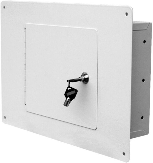 Nceonshop(TM) HOMAK WS00017001 High-Security Steel Wall Safe New