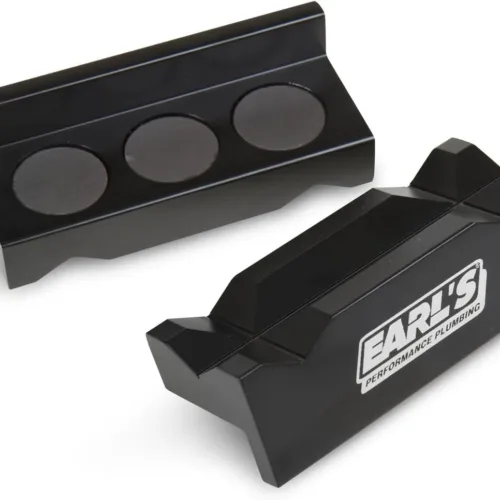 Earl’s Performance 1004ERLP Vice Jaw Clamshell Packaging 4 in. Black Aluminum Vice Jaw