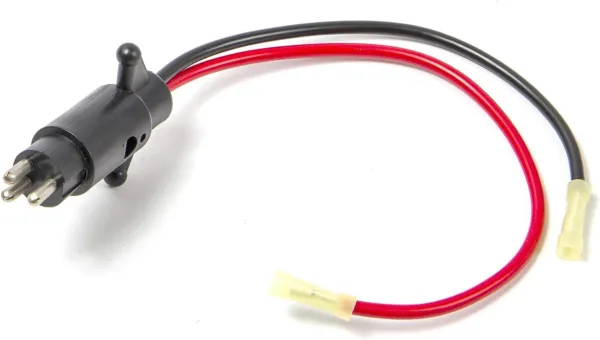 Moeller Marine 054400-10, Male Motor Side Trolling Motor Plug, 12V, 3 Plugs