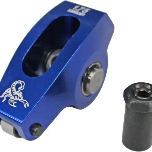 Scorpion Racing 1041-1 1.75 BBC 3/8 Blue Race Single Rocker Arm w/Polylock