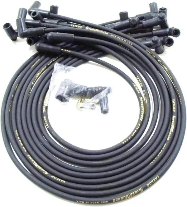 Taylor Cable 51012 Streethunder custom 8 cyl black