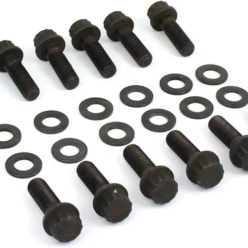 Speedmaster PCE318.1004 Fits Chevy Sbc 350 12 Point Black Oxide Intake Manifold Bolt Kit