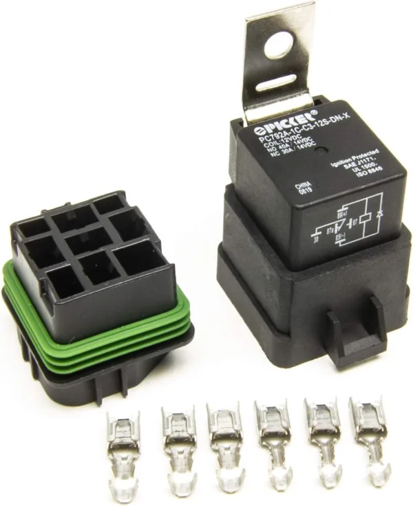 Painless Performance 80129 Weatherproof Relay & Base, 35-Amp