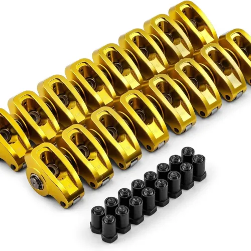 Speedmaster PCE261.1008.01 Fits Chevy SBC 350 1.6 Ratio 3/8″ Aluminum Roller Rocker Arms Set