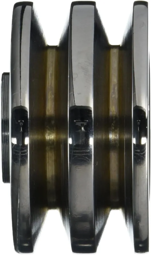 Powermaster 112 Chrome Double V-Belt Pulley - Image 2