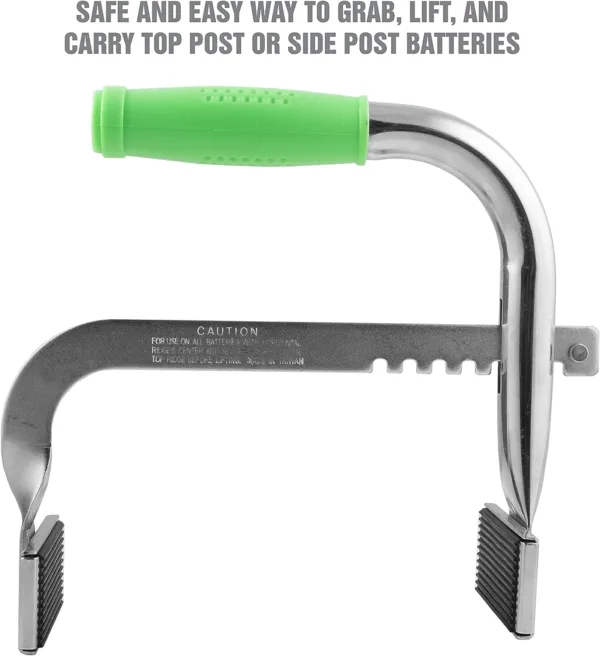 OEMTOOLS 25283 Battery Carrier, Safely Grab, Lift, and Carry Batteries During Removal and Installation, Adjustable from 5 Inches - Image 2