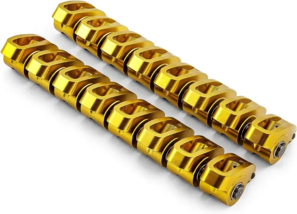 Speedmaster PCE261.1008.01 Fits Chevy SBC 350 1.6 Ratio 3/8" Aluminum Roller Rocker Arms Set - Image 2