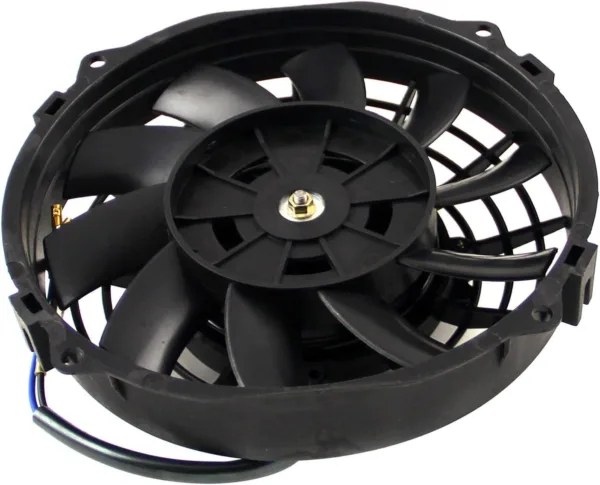 PCE by Speedmaster PCE185.1018 8" Reversable 12V 'S' Blade Radiator Electric Thermo Fan