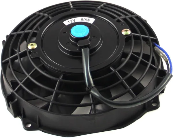 PCE by Speedmaster PCE185.1018 8" Reversable 12V 'S' Blade Radiator Electric Thermo Fan - Image 2