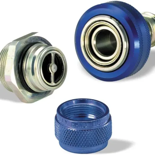 Quick-Drain Oil Pan Coupling