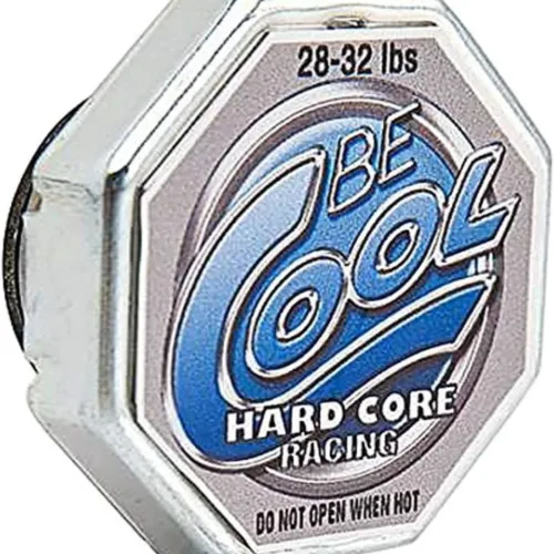 Be Cool 70032 Hard Core Racing Radiator Cap (28-32 PSI)