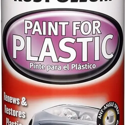 Rust-Oleum Black Automotive 248649 12-Ounce Paint for Plastic Spray, Gloss, 11 Ounce (Pack of 1), 12 Ounce