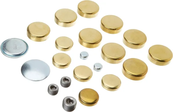 Milodon 34040 Brass Freeze Plug Kit For Small Block Chrysler 318/360