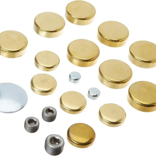 Milodon 34040 Brass Freeze Plug Kit For Small Block Chrysler 318/360