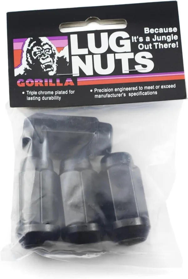Gorilla Automotive 76147BCB Dup Acorn Lug 7/8" 14-1.50 Blk Bag
